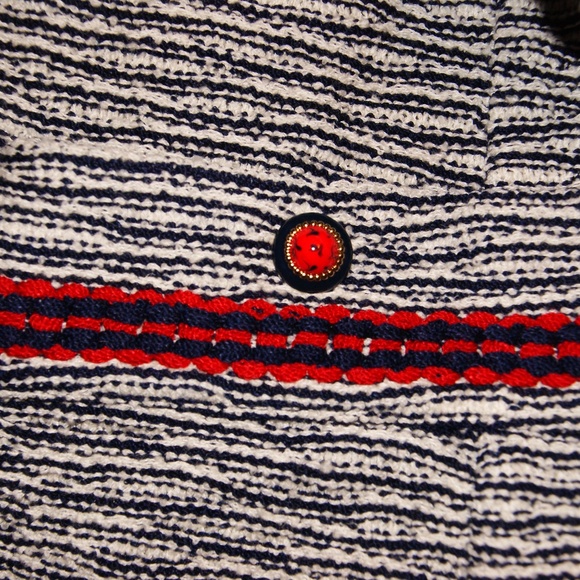 ST JOHN Textured Boucle Knit Zip-Front Jacket [C9] - Picture 8 of 8